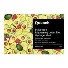 Quench Botanics Bravocado Brightening Under Eye Hydrogel Mask