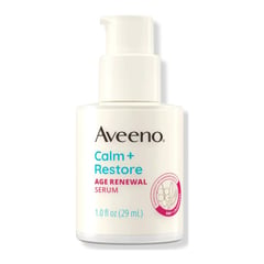 Aveeno Calm + Restore Age Renewal Serum for Sensitive Skin, Fragrance Free