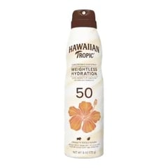 Hawaiian Tropic Weightless Hydration Sunscreen Clear Spray SPF 50