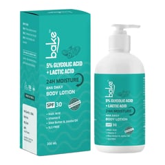 Bake 5% Glycolic Acid + Lactic Acid Body Lotion SPF 30