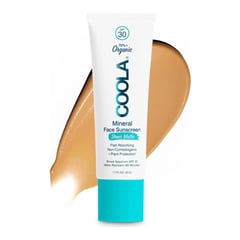 COOLA Mineral Face Organic Tinted Sunscreen Lotion Sheer Matte SPF 30