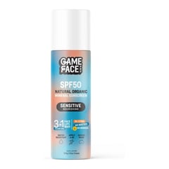 Game Face Pro Sensitive Nourishing SPF50 Natural Organic Mineral Sunscreen