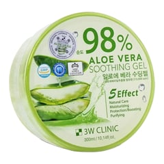 3W Clinic 98% Aloe Vera Soothing Gel