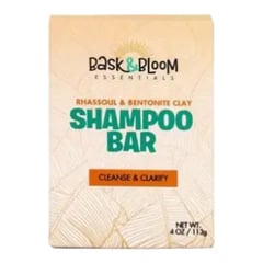 Bask & Bloom Rhassoul & Bentonite Clay Shampoo Bar