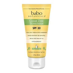 babo botanicals Clear Zinc Sunscreen Lotion Spf 30 - Fragrance Free