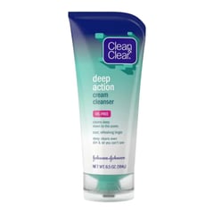 Clean & Clear Oil-Free Deep Action Cream Facial Cleanser
