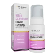 Dr. Sheth's Neem & Salicylic Acid Foaming Face Wash