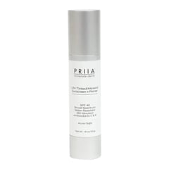 PRIIA Cosmetics Un-Tinted Mineral Sunscreen + Primer SPF 40