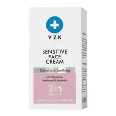 VZK Sensitive Face Cream with Squalene, Panthenol and Bisabolol