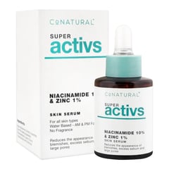 Conatural Niacinamide 10% + Zinc 1% - Super Activs Skin Serum