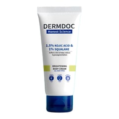 Dermdoc 1.5% Kojic Acid & 1% Squalane Brightening Body Cream