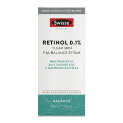 Swisse Retinol 0.1% Clear Skin P.M. Balance Serum