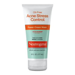 Neutrogena Oil Free Acne Stress Control Power-Cream Wash