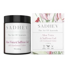Sadhev Aloe Vera And Saffron Gel With Kumkumadi Tailam