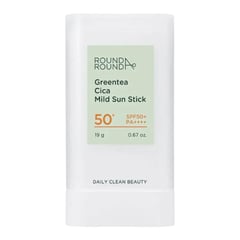 ROUND A'ROUND Green Tea Cica Sun Stick SPF 50+ PA++++