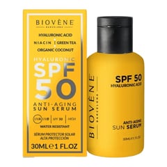 Biovène Barcelona Hyaluronic SPF 50 Anti-Aging Sun Serum