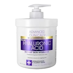 Advanced Clinicals Hyaluronic Acid Anti-Aging Body Cream