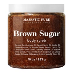 Majestic Pure Cosmeceuticals Brown Sugar Body Scrub