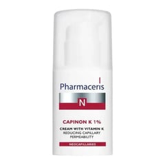 Pharmaceris N Capinon K 1% Cream With Vitamin K Reducing Capillary Permeability