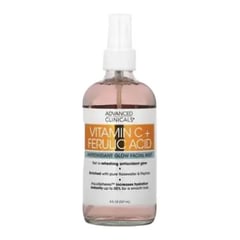 Advanced Clinicals Vitamin C + Ferulic Acid Antioxidant Glow Facial Mist