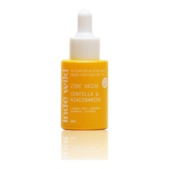 inde wild 12% Zinc Oxide AM Sunscreen Glow Drops SPF 50+