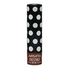 Apivita Natural Cosmetics Chestnut Lip Balm