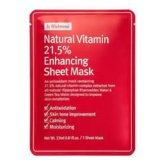 By WishTrend Natural Vitamin 21.5 Enhancing Sheet Mask