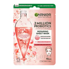 Garnier 2 Million Probiotic Fractions Repairing Face Sheet Mask