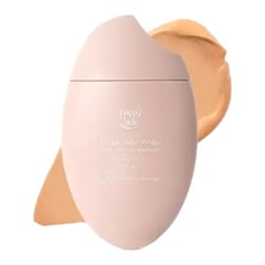 Happy Skin Cosmetics Rescue Me جل واقٍ شمسي ملوّن مطفأ كبرايمر، حماية واسعة الطيف SPF 40