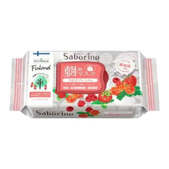 Saborino Premium Morning Facial Sheet Mask Finnish Cloudberries