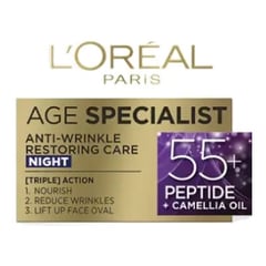 L'Oreal Age Specialist 55+ Anti Wrinkle Restoring Care Night