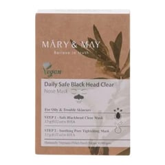 Mary & May Daily Safe Black Head Clear Nose Pack Set