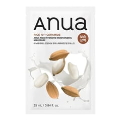 Anua Rice 70 + Ceramide Intensive Moisturizing Milk Mask