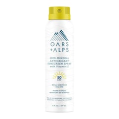 Oars + Alps 100% Mineral Antioxidant Sunscreen Spray SPF 50