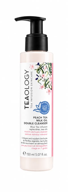Teaology Skincare Peach Tea Milk Oil Double Cleanser