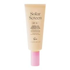 Gem Solar Screen SPF 50+ Mineral Zinc Hydrating Face Sunscreen Lotion