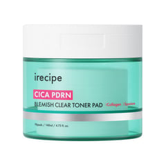 IRECIPE Cica PDRN Mark Clear Toner Pads
