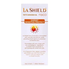 La Shield Fisico Matte Sunscreen Gel SPF 50 PA++