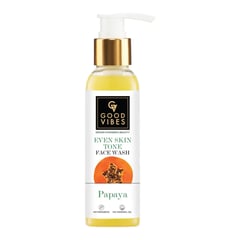 Good Vibes Papaya Even Skin Tone Face Wash
