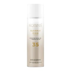Sonrei Clearly Zinc Hydrating Facial SPF 35 + Growth Factor Mineral Gel Sunscreen