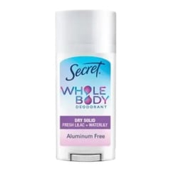 Secret Aluminum Free Whole Body Stick Deodorant