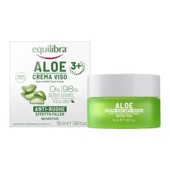 Equilibra Aloe Vera Anti-Wrinkle Face Cream Filling Effect