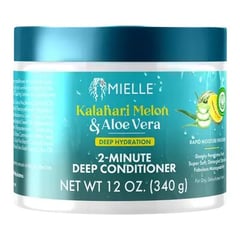 Mielle Organics Kalahari Melon & Aloe Vera Deep Hydration 2-Minute Deep Conditioner