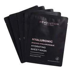 Revolution Beauty قناع الشيت المرطب بحمض الهيالورونيك القابل للتحلل الحيوي