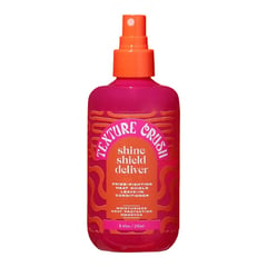 Texture Crush Shine, Shield, Deliver Frizz-Fighting Heat Shield Leave-In Conditioner
