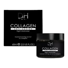 skinChemists Dr H مرطب ليلي بالكولاجين ومكافحة علامات التقدم في السن