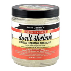 Aunt Jackie's Curls & Coils Don't Shrink Flaxseed Elongating Curling Gel