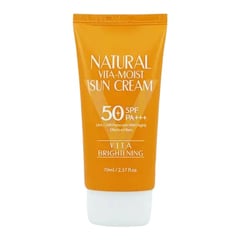 3W Clinic كريم واقٍ من الشمس Natural Vita-Moist SPF50+ PA+++