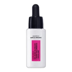 Simple Organic Ultra Serum 10% Acido Glicolico + Acido Hialuronico + Squalane