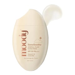 Moody SensiSoothe SPF50 PA++++ Mineral Sunscreen